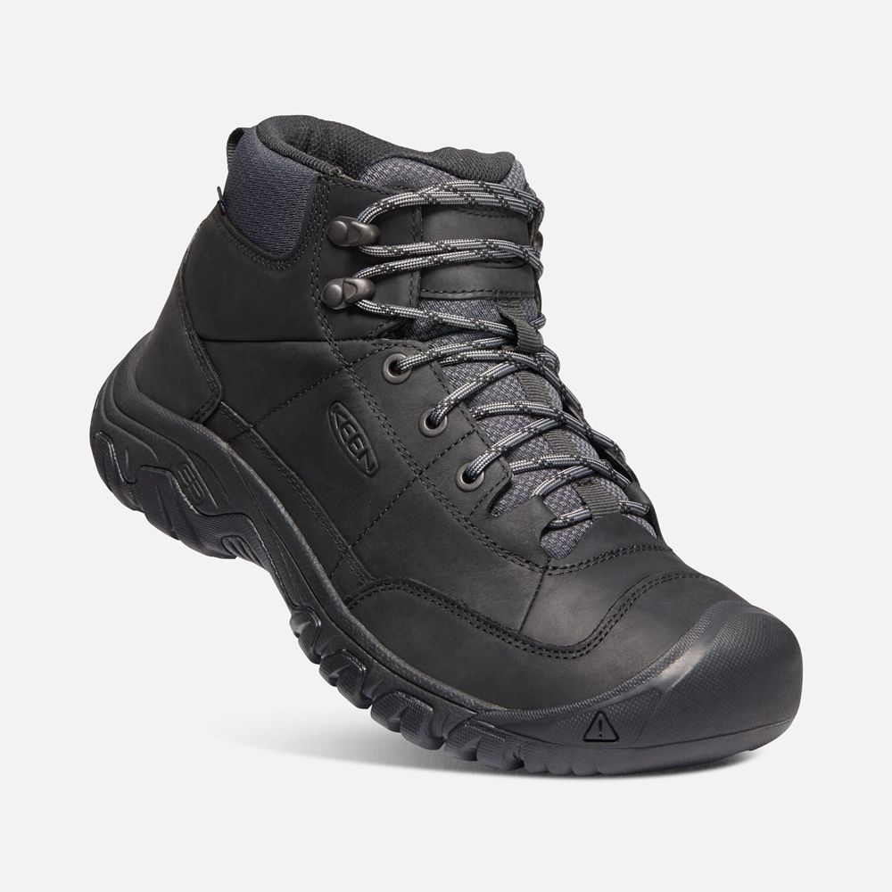 Keen Chukka Kängor Herr Svarta - Targhee Iii Waterproof - 301256AZK